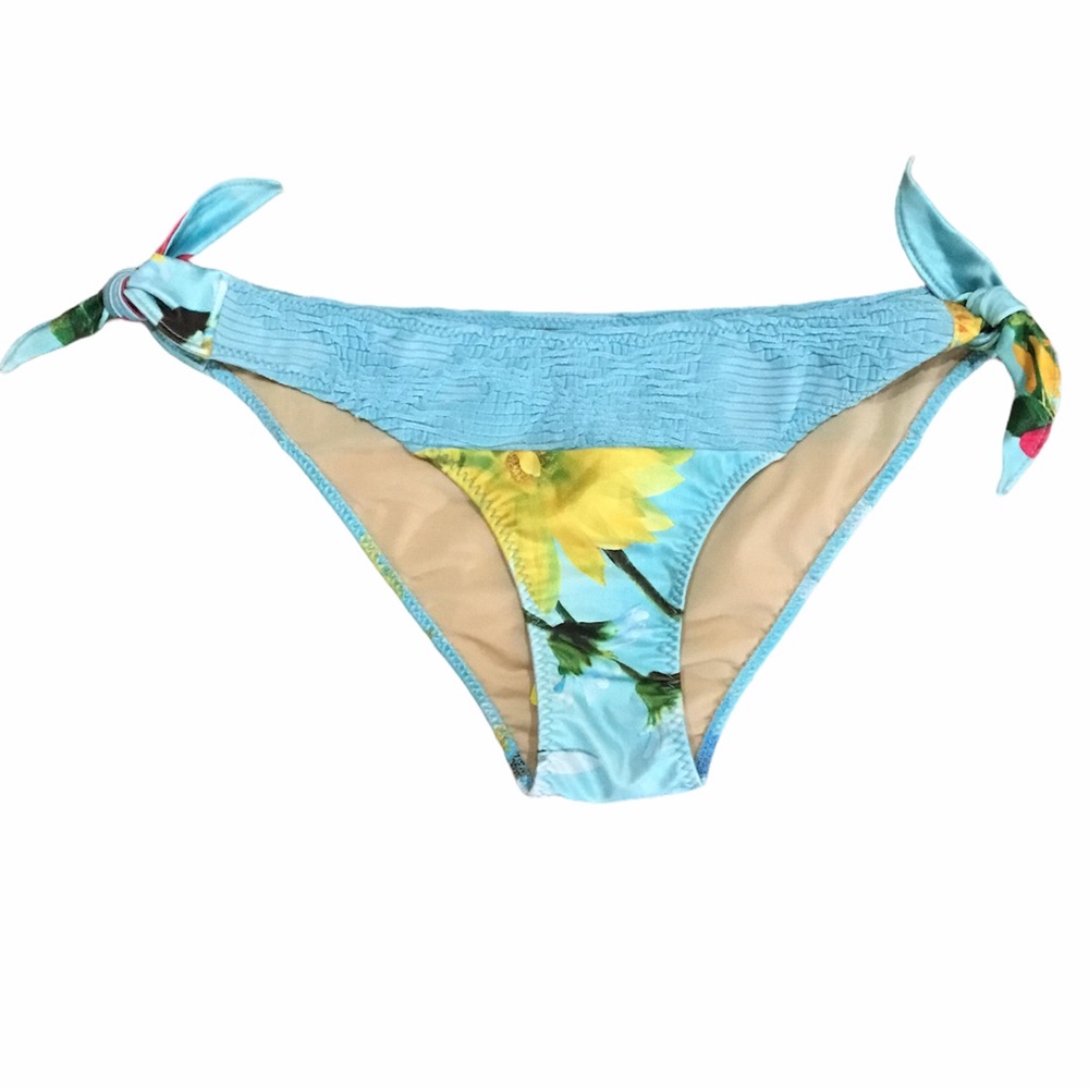 NWT Pan Dulce Sunflower Bikini Bottom 1990s VTG